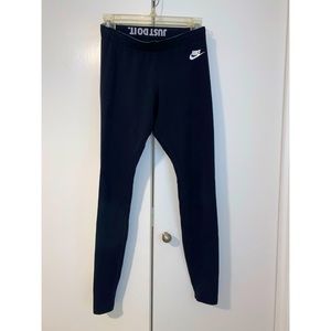 Nike “Just Do It” Leggings, Size Small